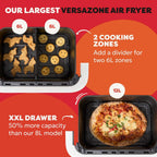 Pot Versazone Dual Air Fryer Large 8.5L Family