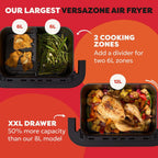 Pot Versazone Dual Air Fryer Large 8.5L Family