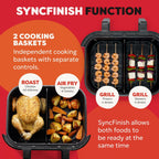 Pot Versazone Dual Air Fryer Large 8.5L Family