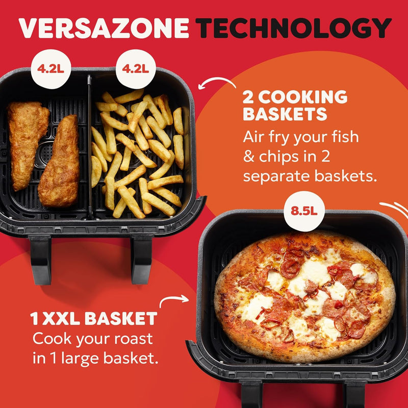 Instant Pot Versazone Dual Air Fryer Large 8.5L