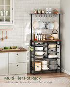 Pots and Pans Organiser Rack Multi-Tier Baker's Kitchen