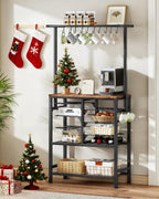 Pots and Pans Organiser Rack Multi-Tier Baker's Kitchen