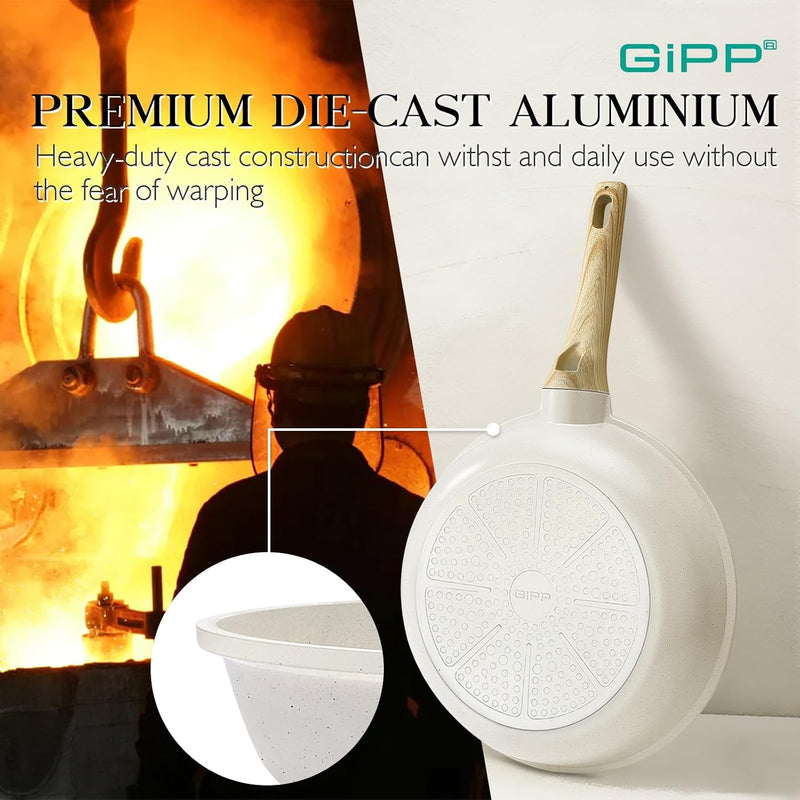 17pcs Pots and Pans Set Non Stick Fryingpan