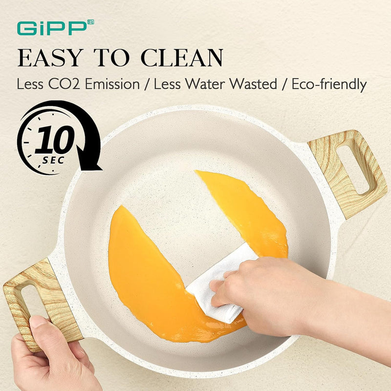 17pcs Pots and Pans Set Non Stick Fryingpan