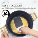 17pcs Pots and Pans Set Non Stick Fryingpan