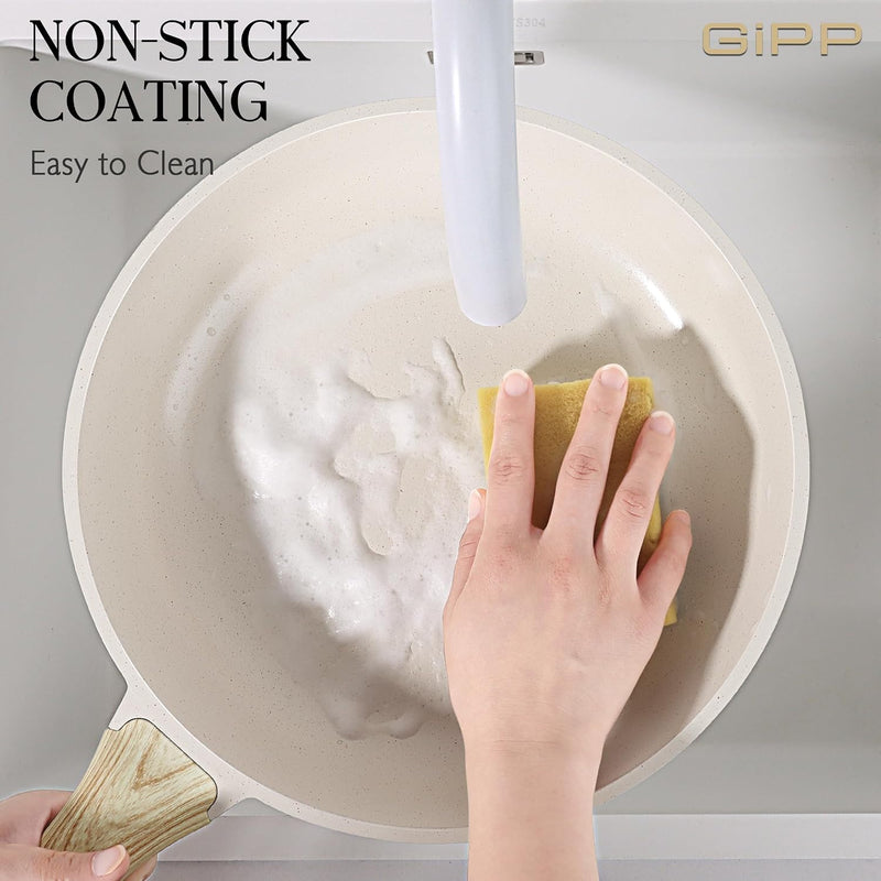 17pcs Pots and Pans Set Non Stick Fryingpan
