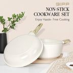 17pcs Pots and Pans Set Non Stick Fryingpan