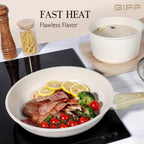 17pcs Pots and Pans Set Non Stick Fryingpan