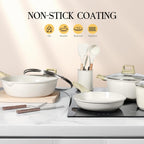 17pcs Pots and Pans Set Non Stick Fryingpan
