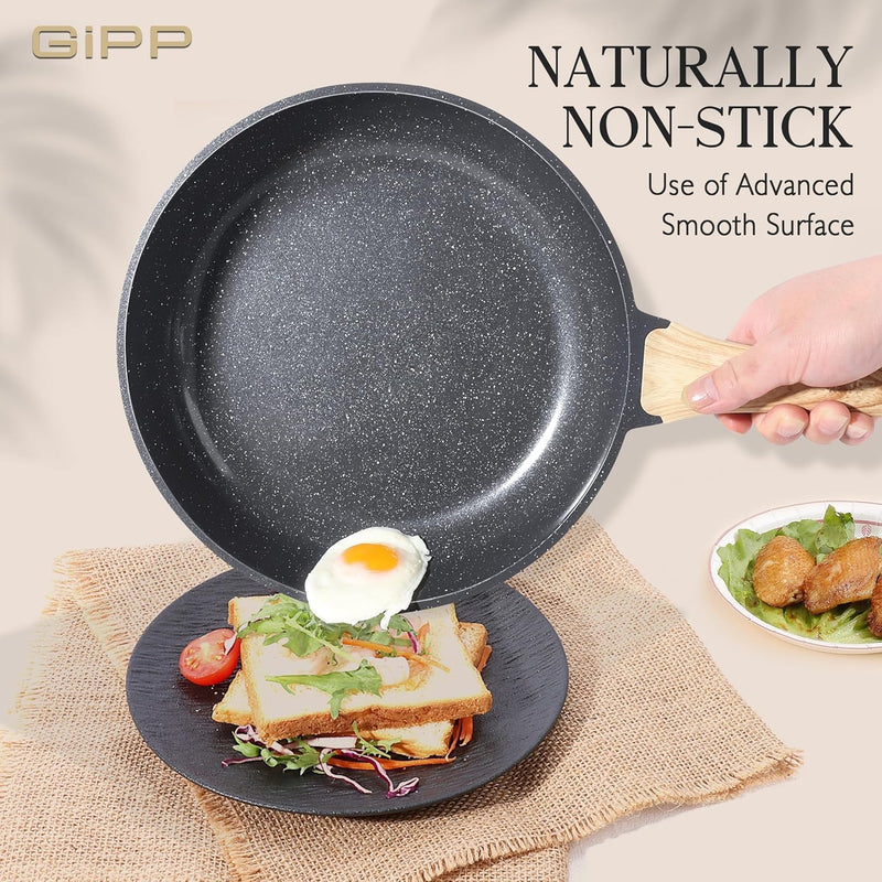 17pcs Pots and Pans Set Non Stick Fryingpan