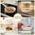 Pots and Pans Set Non Stick 25pcs