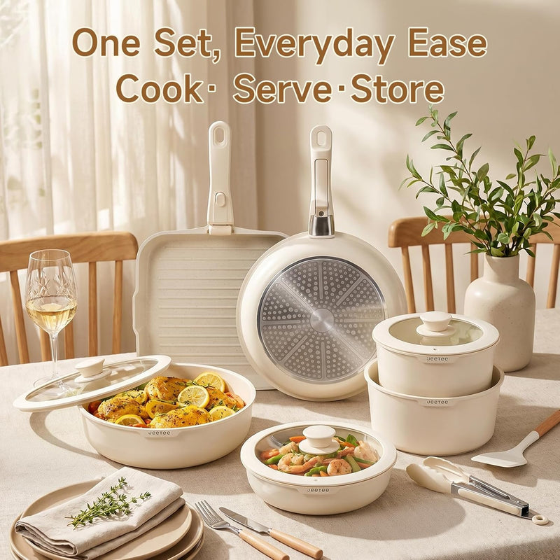 Pots and Pans Set Non Stick 25pcs