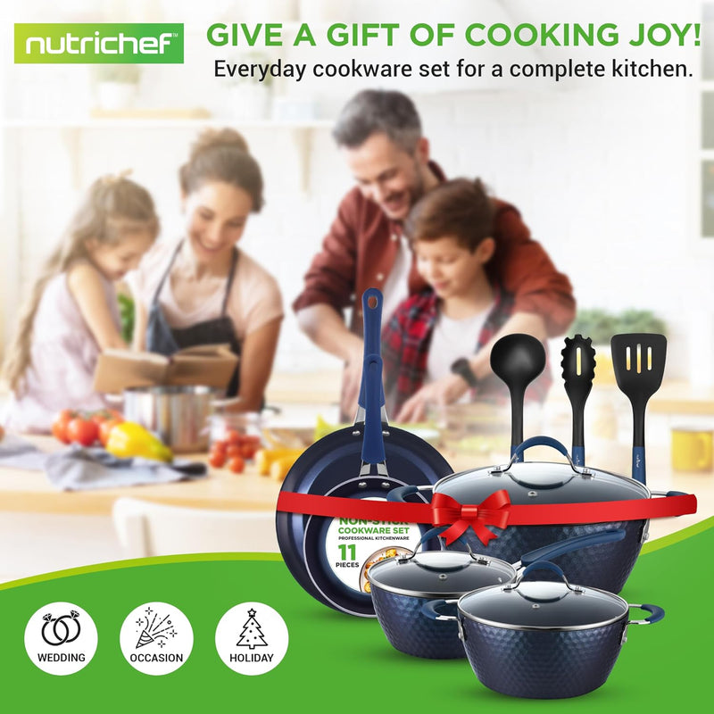 Pots and Pans Set Stackable Ceramic Non Stick