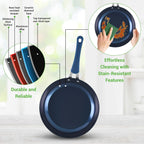 Pots and Pans Set Stackable Ceramic Non Stick