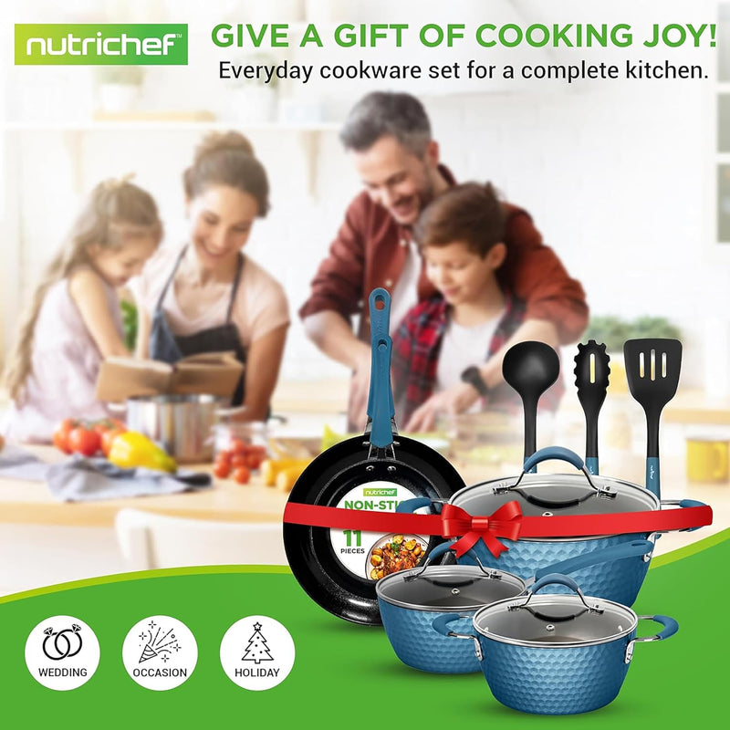 Pots and Pans Set Stackable Ceramic Non Stick