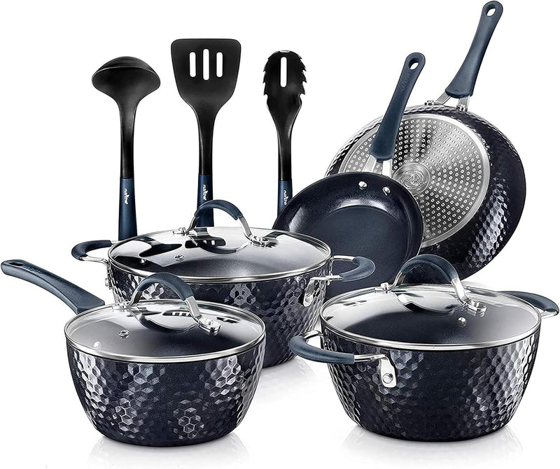 Pots and Pans Set Stackable Ceramic Non Stick