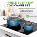 Pots and Pans Set Stackable Ceramic Non Stick