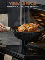 Pots and Pans Set with Lids 17 Pcs