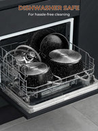 Pots and Pans Set with Lids 17 Pcs