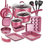 Pots and Pans Set with Lids Non-Stick (20 Piece)