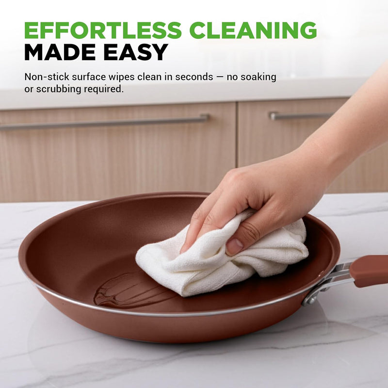 Pots and Pans Set with Lids (20 Piece)