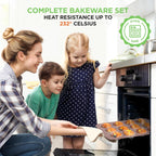 Pots and Pans Set with Lids Non-Stick (20 Piece)