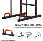 Power Tower Adjustable Dip Station Pull Up Bar