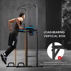 Power Tower Adjustable Dip Station Pull Up Bar