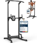 Power Tower Dip Station Free Standing Pull Up