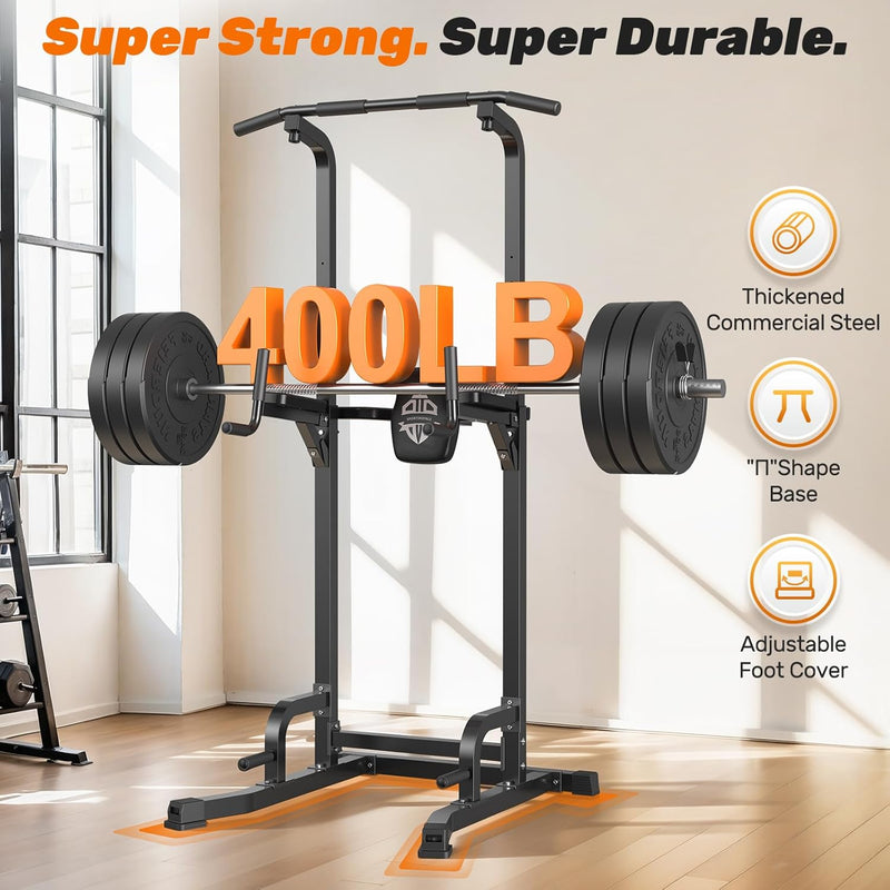 Power Tower Dip Station Free Standing Pull Up