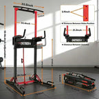Power Tower Foldable Pull Up Bar Station Dip
