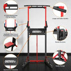 Power Tower Foldable Pull Up Bar Station Dip