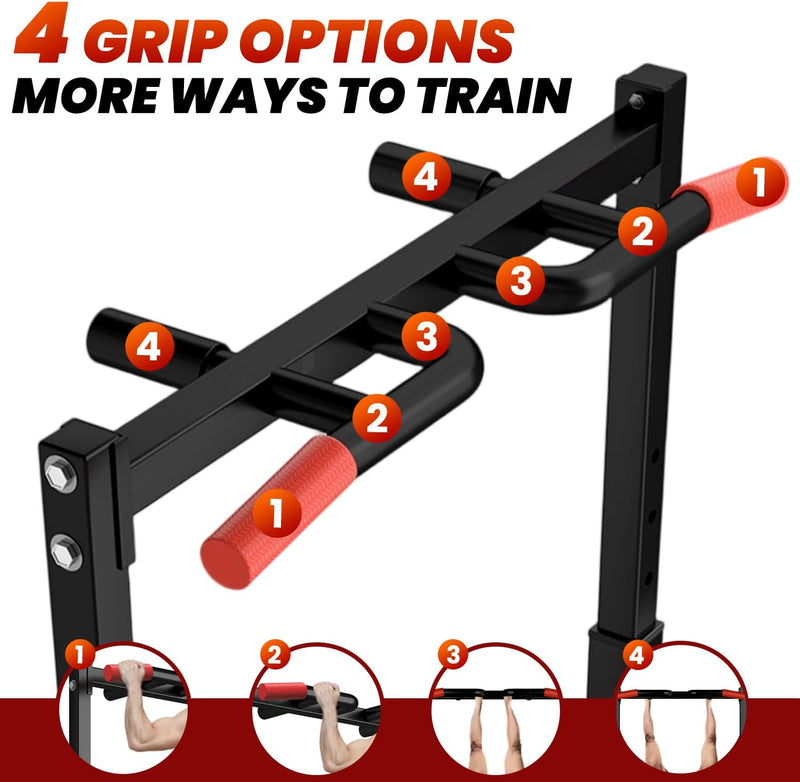 Power Tower Pull Up Dip Station Foldable Bar