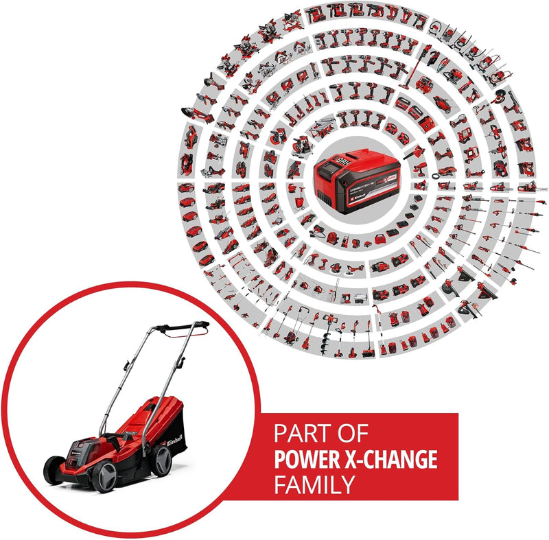 Power X-Change 18 33 Cordless Lawnmower 18V Brushless
