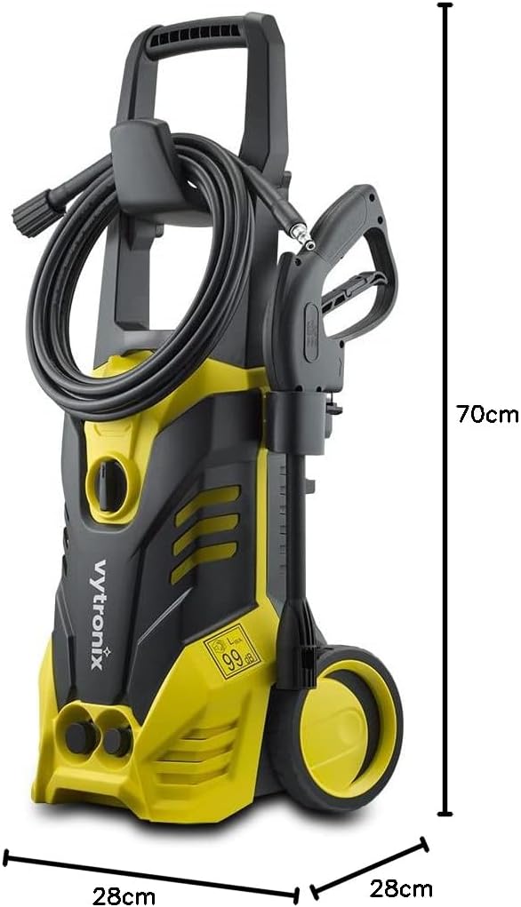 Pressure Washer 1800W 135 Bar 480L H 6m