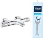 Precision Feel Wall Mounted Exposed Thermostatic Cooltouch