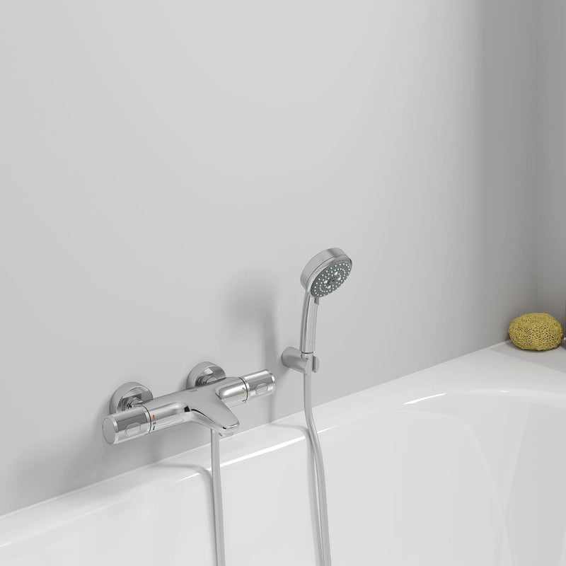 Precision Feel Wall Mounted Exposed Thermostatic Cooltouch