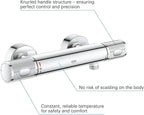 Precision Feel Wall Mounted Exposed Thermostatic Cooltouch