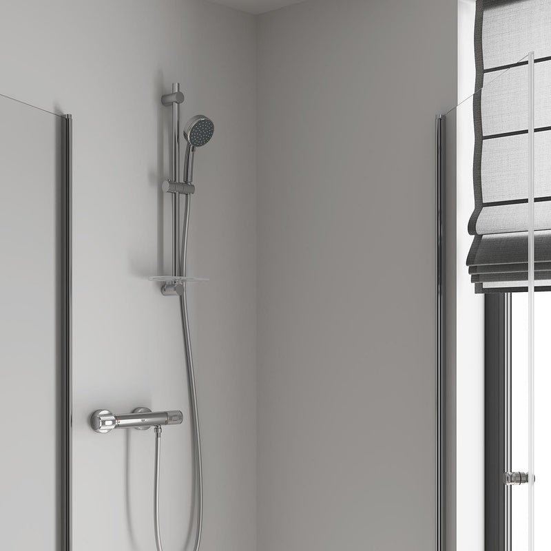 Precision Feel Wall Mounted Exposed Thermostatic Cooltouch