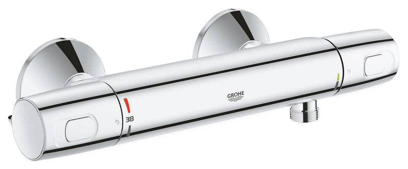 Precision Flow Exposed Thermostatic Shower Mixer Bar Valve
