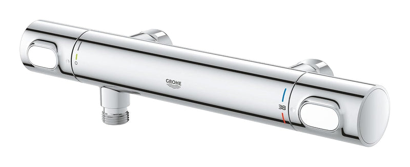 Precision Flow Exposed Thermostatic Shower Mixer Bar Valve