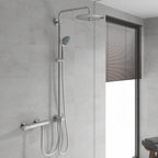 Precision Flow Exposed Thermostatic Shower Mixer Bar Valve