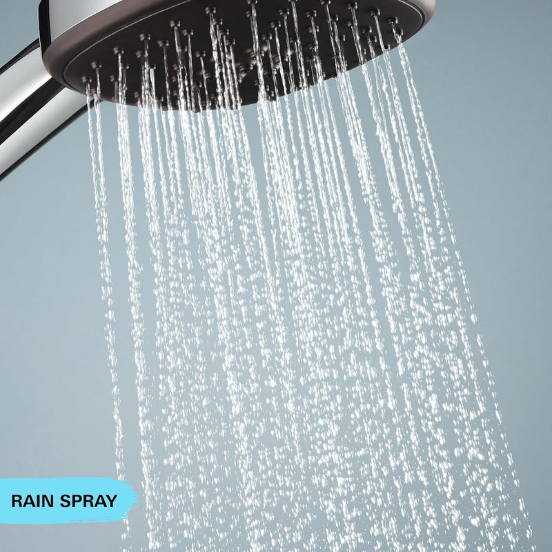 Precision Flow Exposed Thermostatic Shower Set Chrome