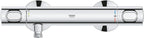 Precision Flow Wall Mounted Thermostatic Shower Mixer Chrome