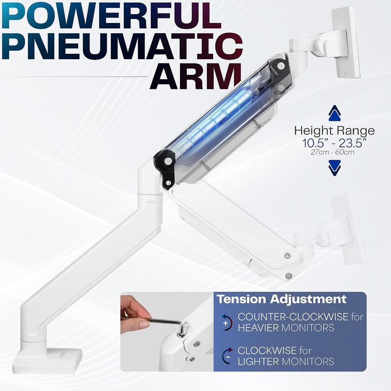 Premium Aluminium Heavy Duty Monitor Arm for Ultrawide