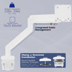 Premium Aluminium Heavy Duty Monitor Arm for Ultrawide