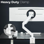 Premium Aluminium Heavy Duty Monitor Arm for Ultrawide