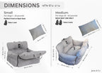 Premium Dog Car Seat Bed V1