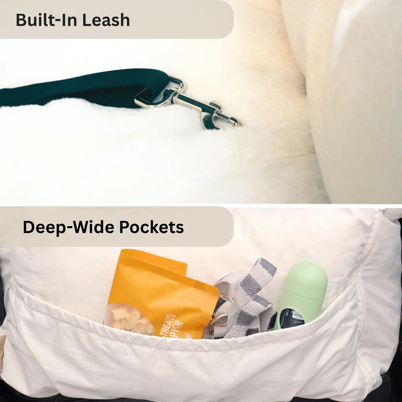 Premium Dog Car Seat Bed V1