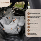 Premium Dog Car Seat Bed V1